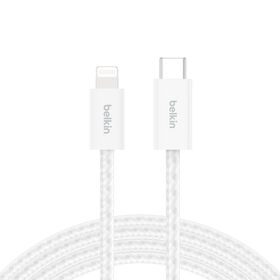 USB-C&trade; 至 Lightning連接線, 白色的, hi-res