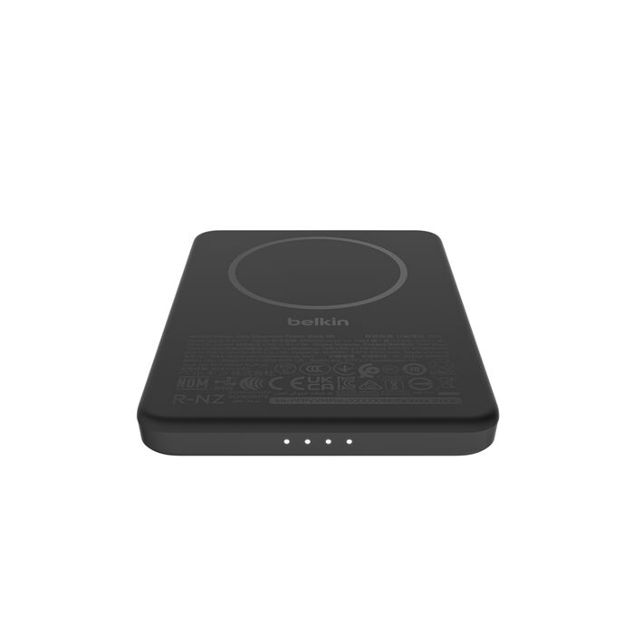 纖薄磁吸行動電源 5K, Black, hi-res