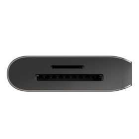 USB-C&reg; 7 合 1 高速多媒體集線器 (100W), 太空灰, hi-res