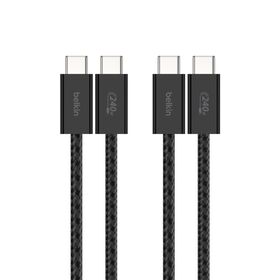 USB-C 至 USB-C 連接線 240W, Black, hi-res