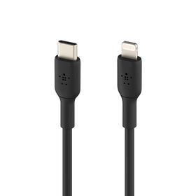 USB-C 至 Lightning 線纜 (1m / 3.3ft, 黑色), Black, hi-res