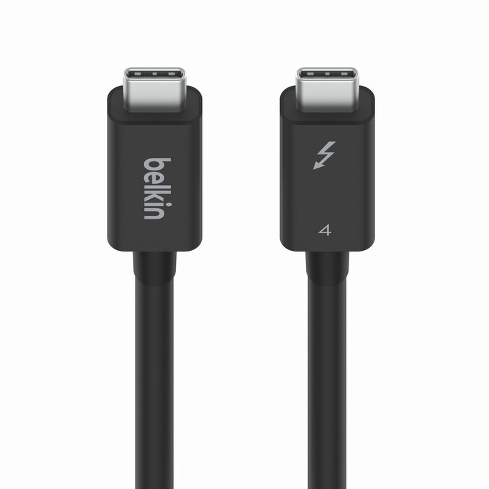 Thunderbolt 4 連接線 (Active , USB-C Type-C, 100W / 2 米), Black, hi-res
