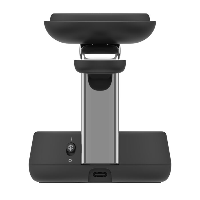 Qi2 3 合 1 磁吸充電座 25W, Charcoal, hi-res