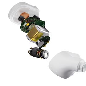 真無線藍芽耳機, 白色的, hi-res