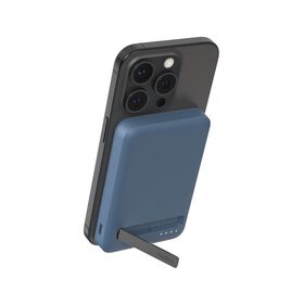 Magnetic Power Bank with Qi2 15W 5K, 藍色的, hi-res