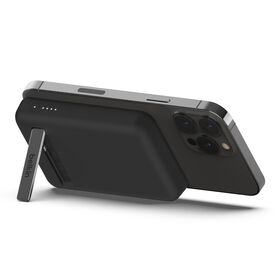 磁力無線行動充電器 配支架 5K 行動電源 (MagSafe 相容), Black, hi-res