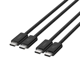 USB-C 至 USB-C 連接線 60W, Black, hi-res