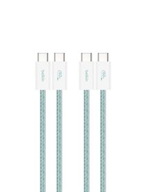 USB-C 至 USB-C 連接線 60W, 绿色, hi-res