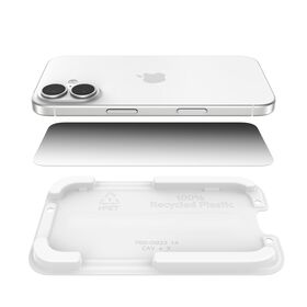 iPhone 17/ iPhone 16 Pro (第 2 代) 專用 InvisiGlass 防窺螢幕保護貼, Clear, hi-res