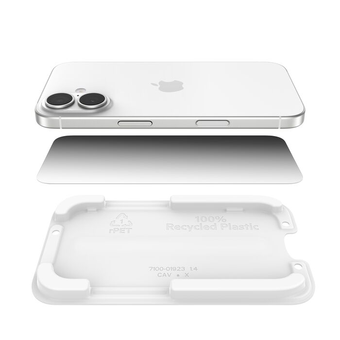 iPhone 17/ iPhone 16 Pro (第 2 代) 專用 InvisiGlass 防窺螢幕保護貼, Clear, hi-res