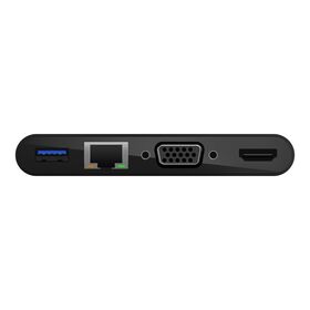 USB-C 多媒體適配器, Black, hi-res