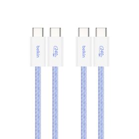 USB-C 至 USB-C 連接線 240W, 藍色的, hi-res