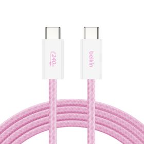 USB-C 至 USB-C 連接線 240W, 粉色的, hi-res