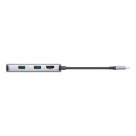 USB-C 5 合 1 多連接埠轉接器/集線器, , hi-res