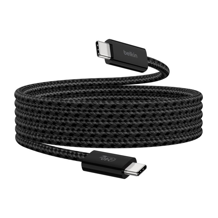 USB-C 至 USB-C 連接線 240W, Black, hi-res