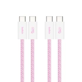 USB-C 至 USB-C 連接線 240W, 粉色的, hi-res