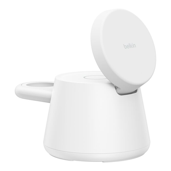 Modular Charging Dock with Qi2 25W, 白色的, hi-res