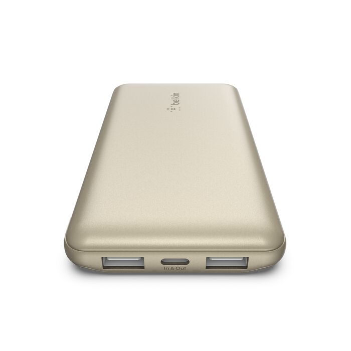 Power Bank 10K, Gold, hi-res
