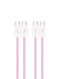 USB-C 至 USB-C 連接線 60W, 粉色的, hi-res
