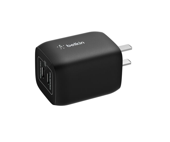 Nintendo Switch 2 專用雙 USB-C 入牆式充電器 65W, Black, hi-res