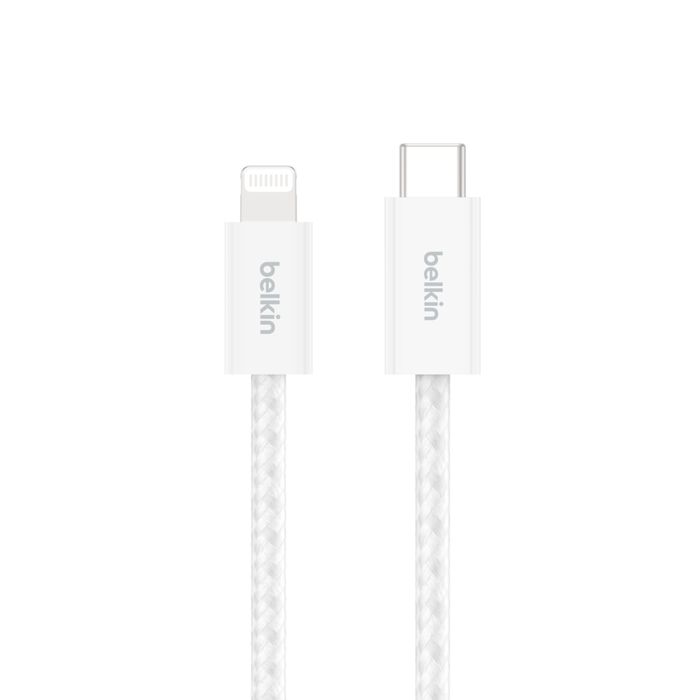 USB-C&trade; 至 Lightning連接線, 白色的, hi-res