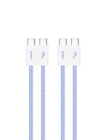 USB-C 至 USB-C 連接線 60W, 藍色的, hi-res