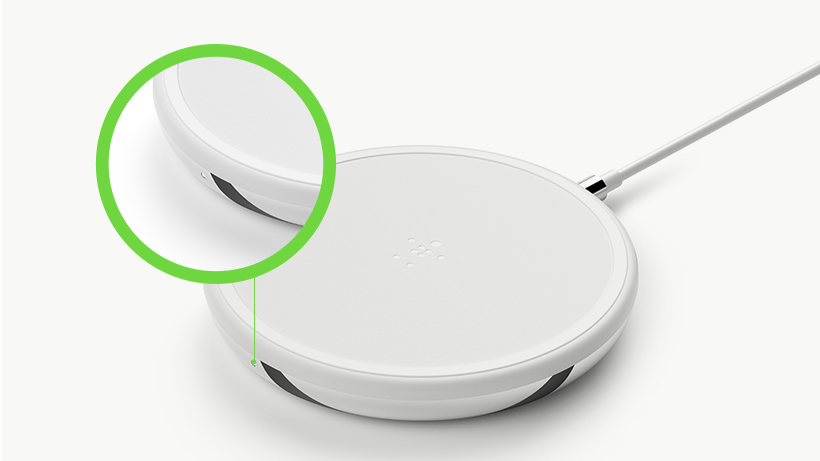 側面 LED 指示燈特寫