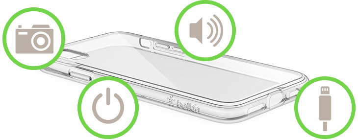 Phone accessiblity icons