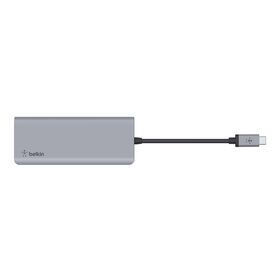 USB-C&reg; 7 合 1 高速多媒體集線器 (100W), 太空灰, hi-res