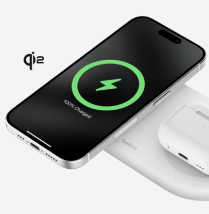 使用 Qi2 技術充電 | Belkin